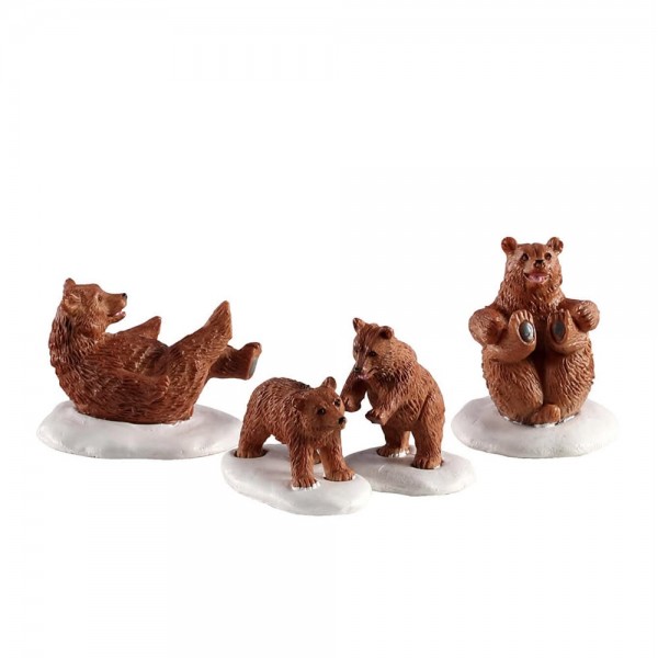 Lemax - Bear Family Snow Day