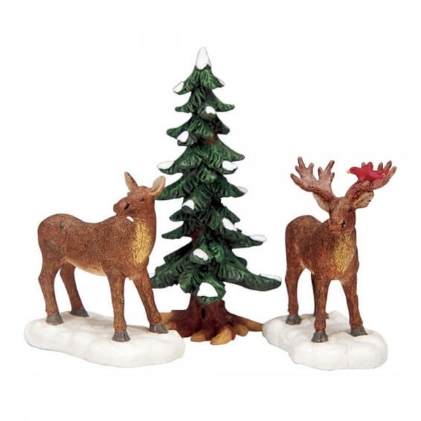Lemax - Mr. And Mrs. Moose